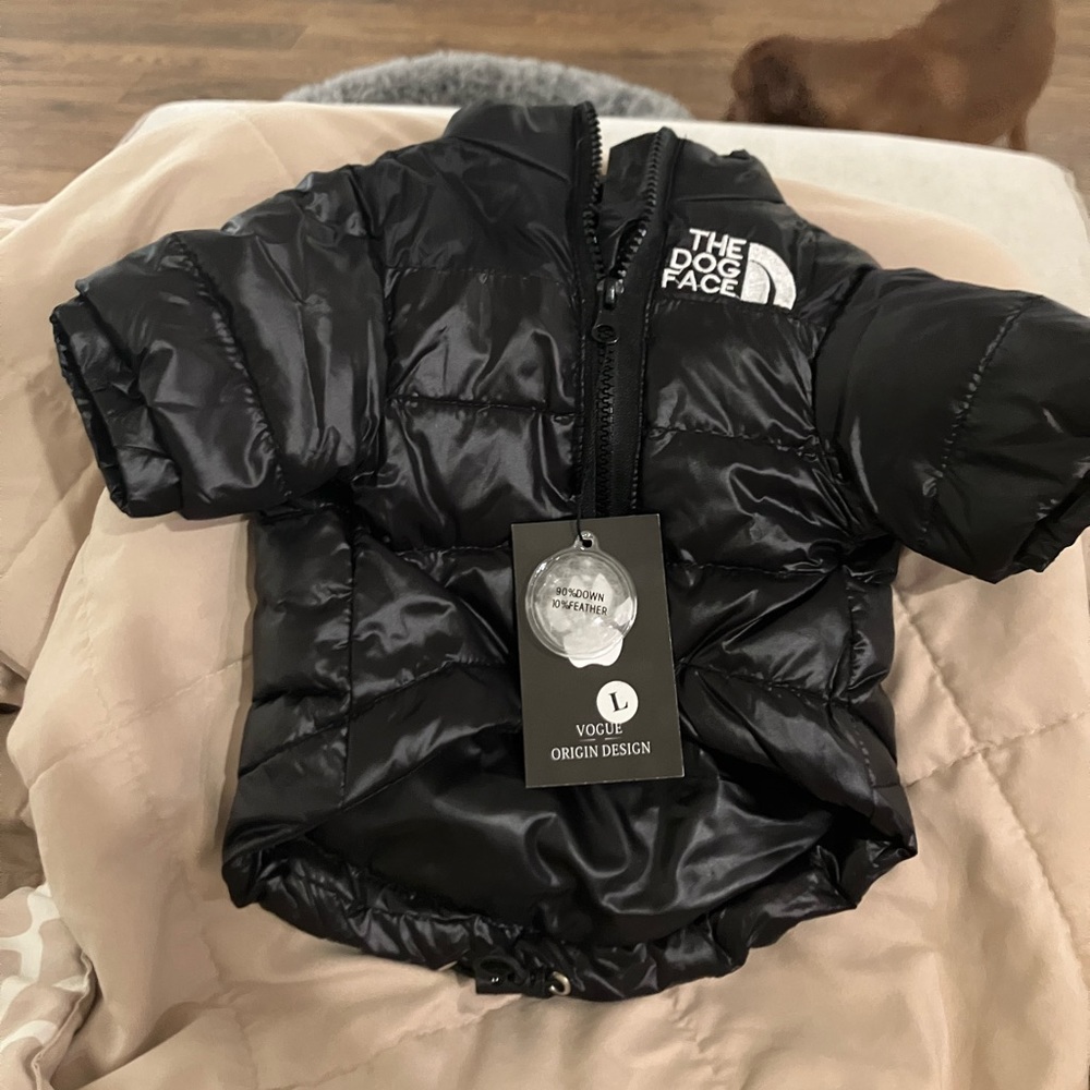 The Dog Face Puffer Jacket 🐕